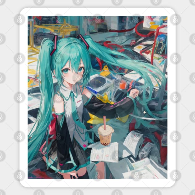 Hatsune Miku Sticker by Prossori